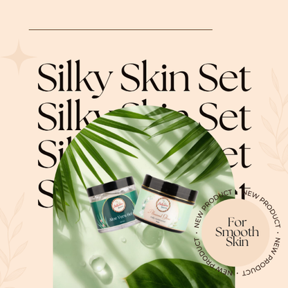 The Silky Skin Set | Daily 2-step routine for soft & brighter skin